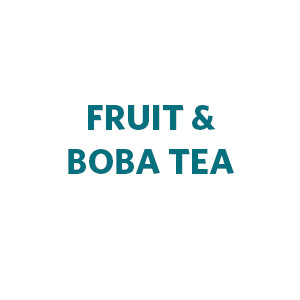 Read more about the article Fruit & Boba Tea (Coming Soon)